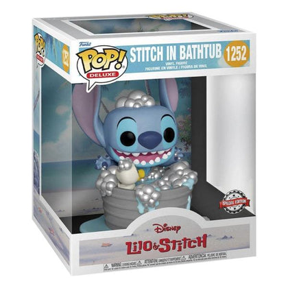 Funko Pop! Deluxe Lilo & Stitch - Stitch In Bathtub #1252