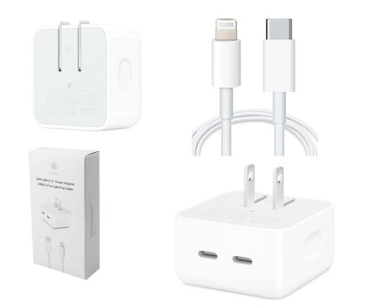 Cargador Iphone USB-C Doble (35W)